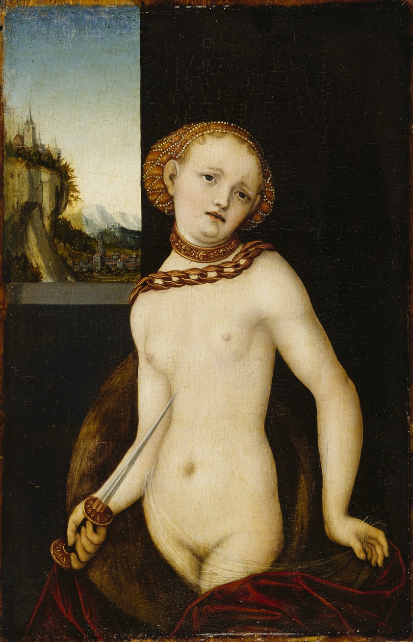 Lukrecja autorstwa Lucas Cranach the Elder
