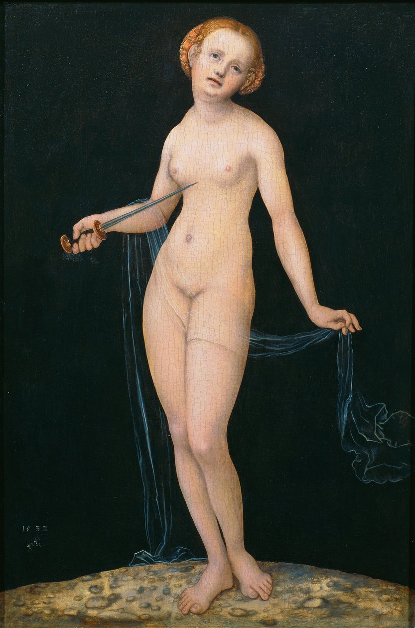 Lukrecja autorstwa Lucas Cranach the Elder