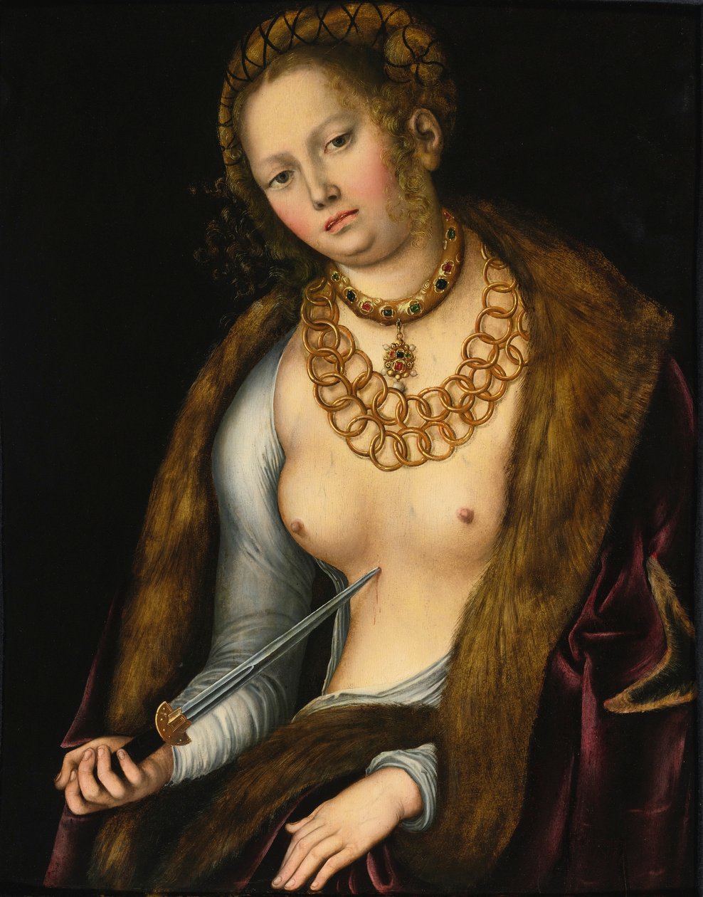 Lukrecja autorstwa Lucas Cranach the Elder