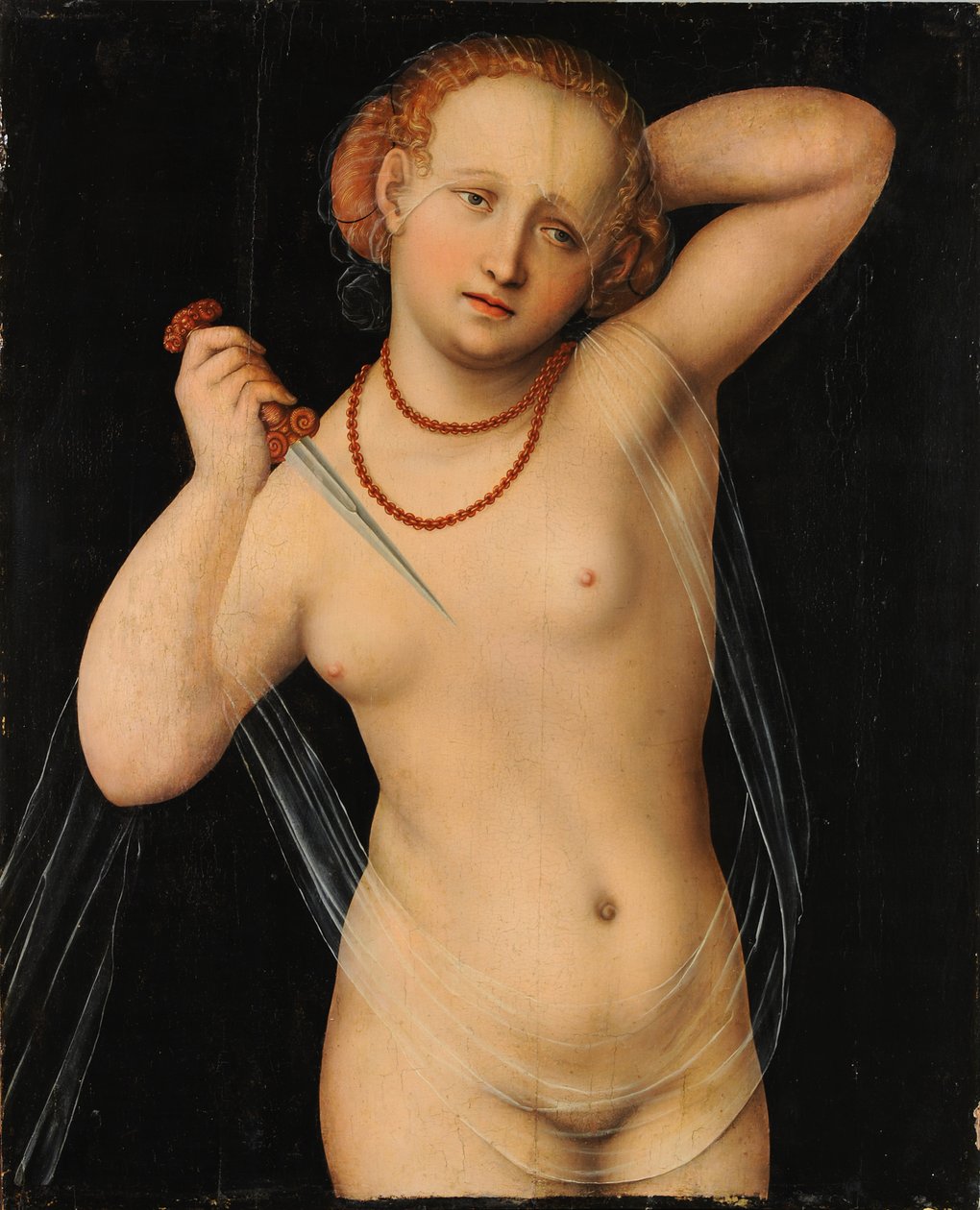 Lukrecja, ok. 1525 autorstwa Lucas Cranach the Elder