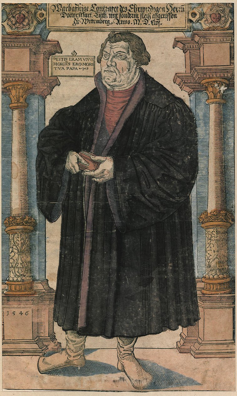 Luter 1546 autorstwa Lucas Cranach the Elder