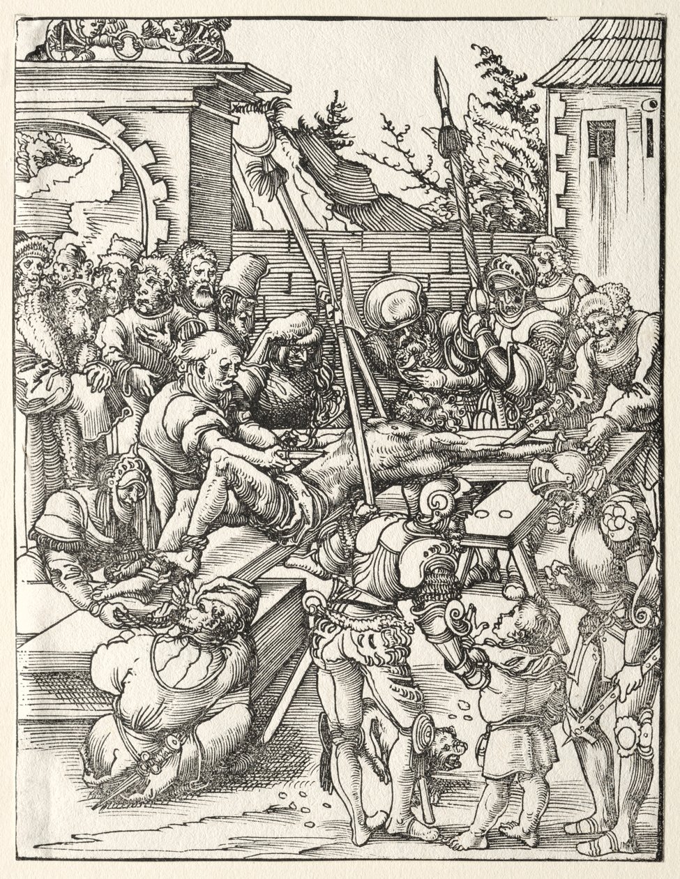 Męczeństwo św. Bartłomieja. autorstwa Lucas Cranach the Elder