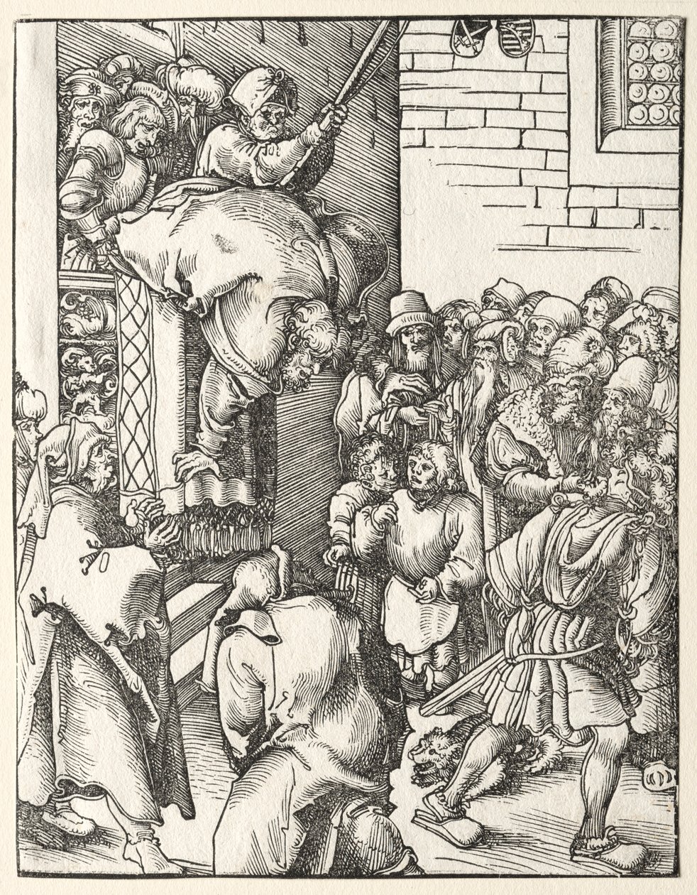 Męczeństwo św. Jakuba Mniejszego. autorstwa Lucas Cranach the Elder