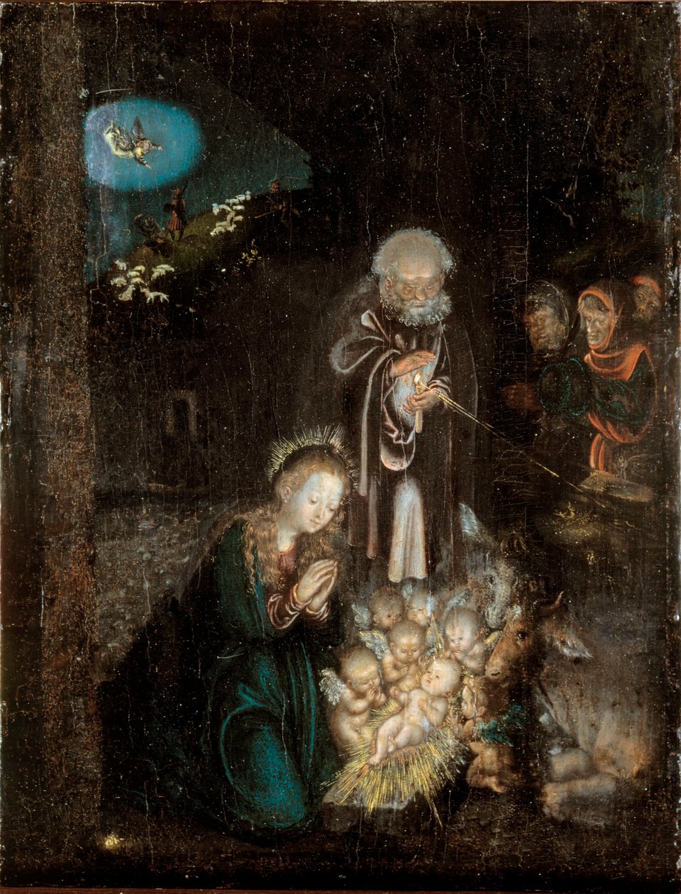 Narodziny autorstwa Lucas Cranach the Elder