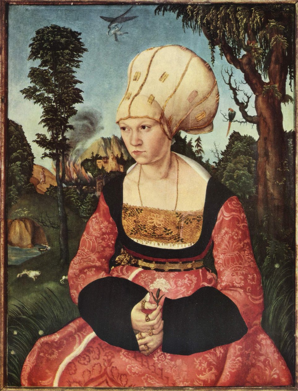 Portret Anny Cuspinian autorstwa Lucas Cranach the Elder