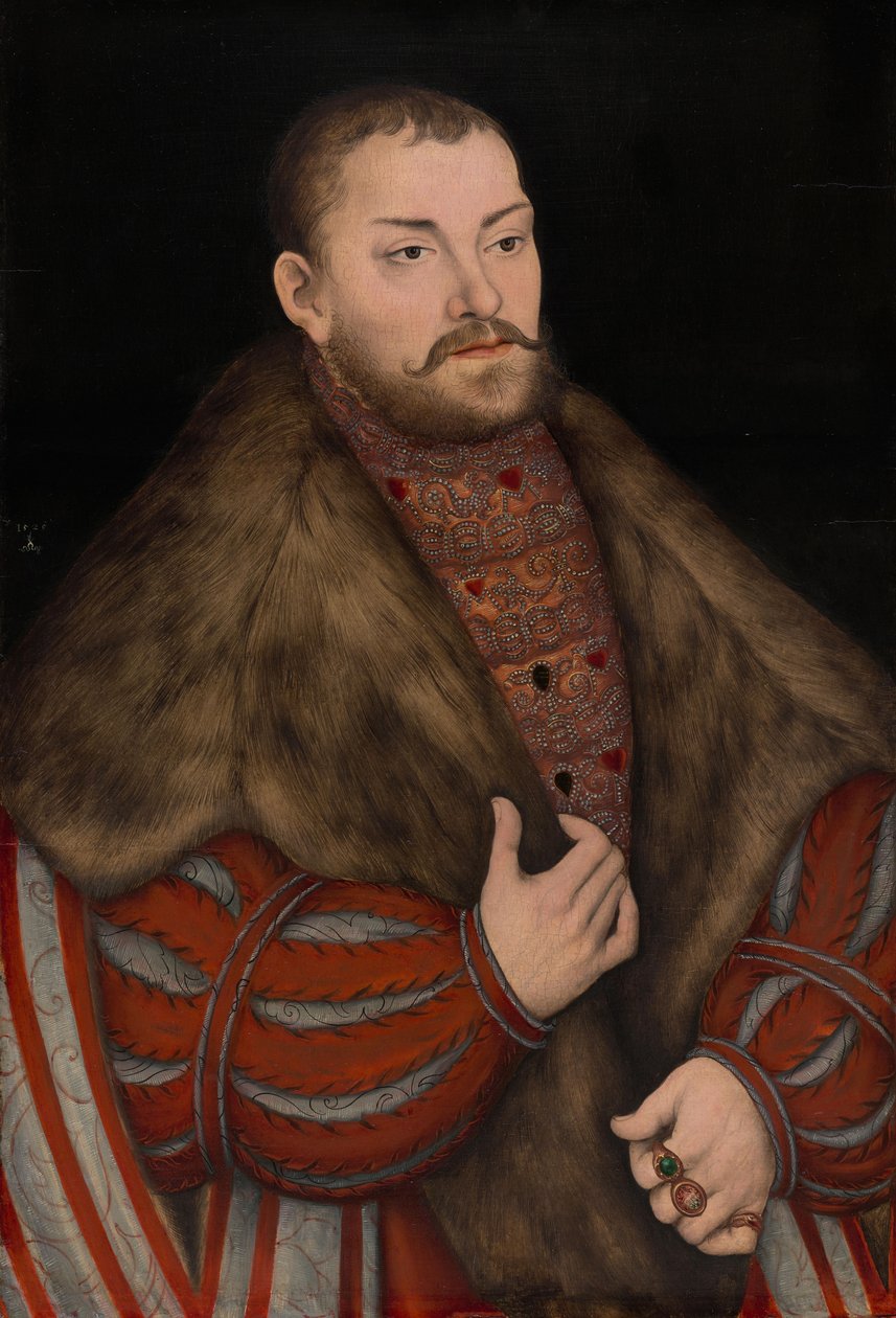 Portret Joachima II, elektora brandenburskiego autorstwa Lucas Cranach the Elder