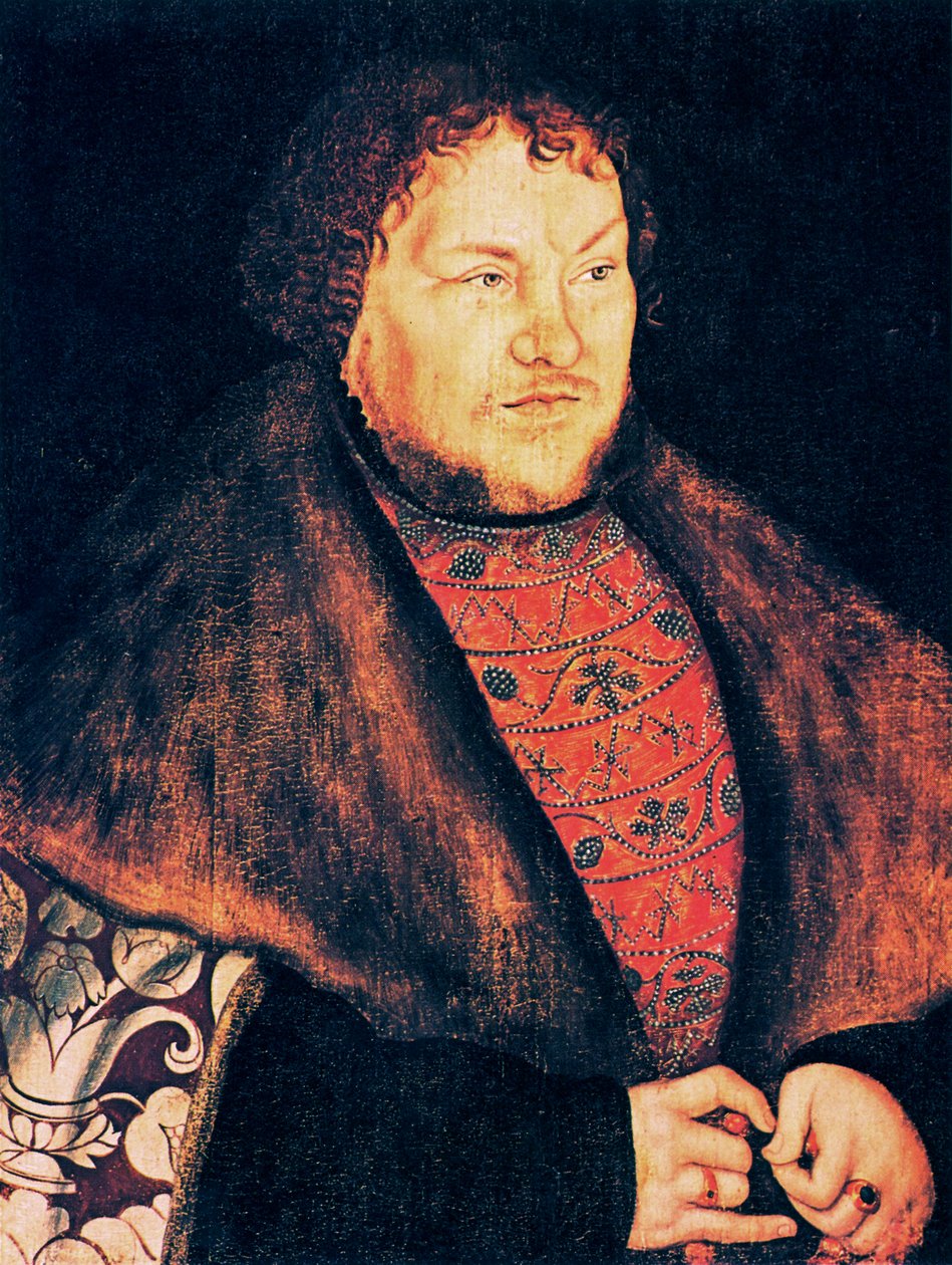 Portret Joachima I Brandenburskiego autorstwa Lucas Cranach the Elder