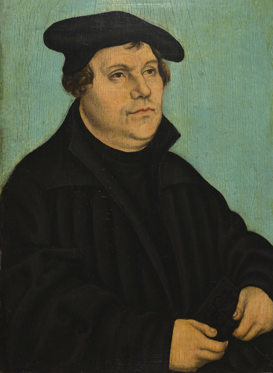 Portret Lutra autorstwa Lucas Cranach the Elder
