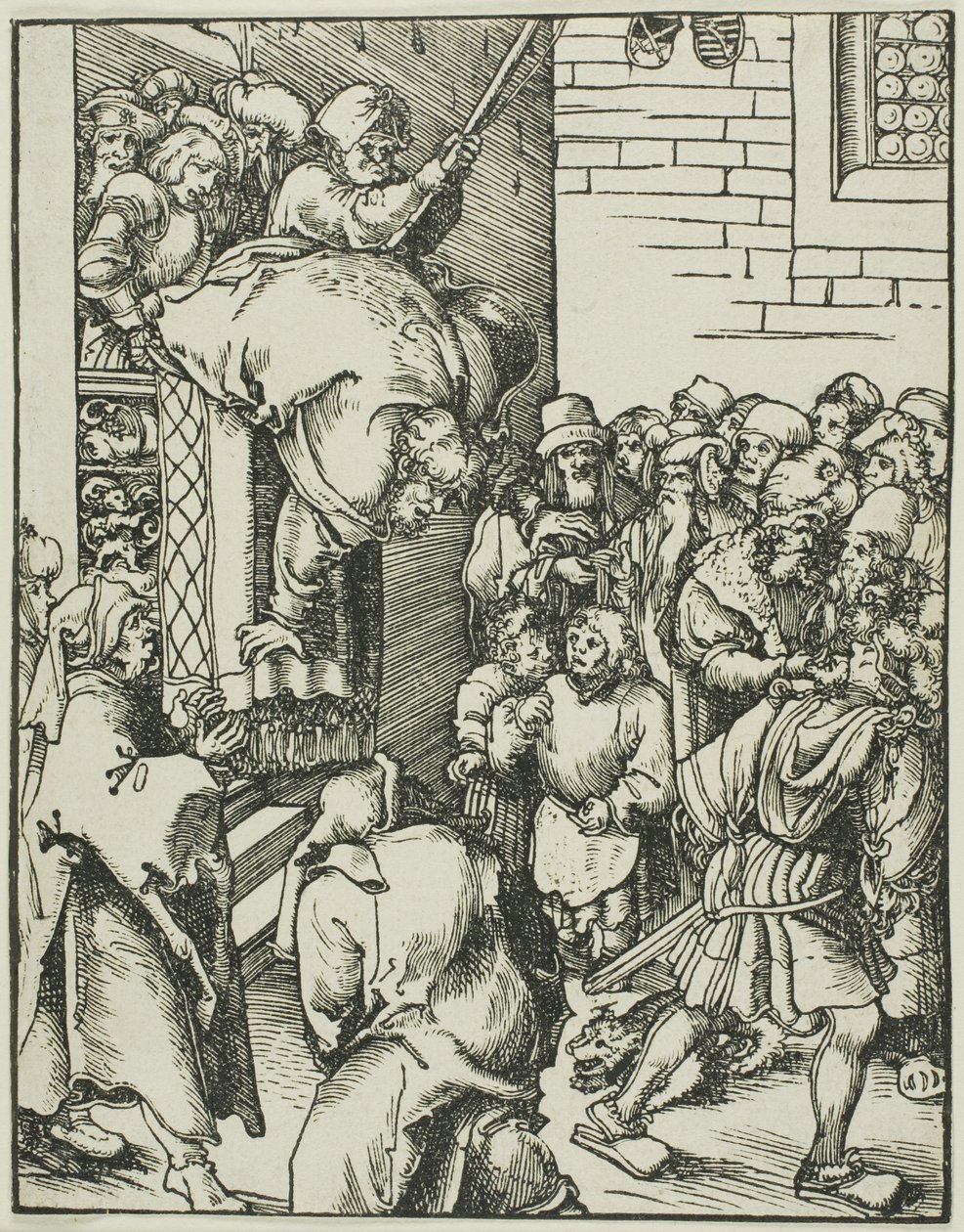 Święty Jakub Mniejszy, Męczeństwo apostołów autorstwa Lucas Cranach the Elder