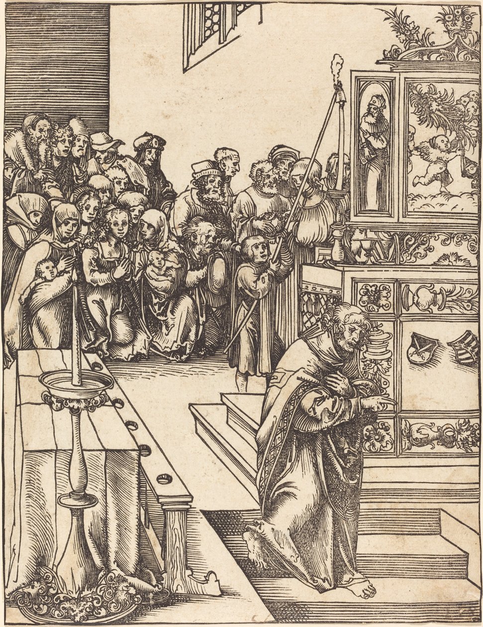 Św. Jan Ewangelista autorstwa Lucas Cranach the Elder