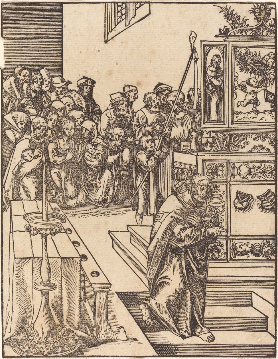 Św. Jan Ewangelista autorstwa Lucas Cranach the Elder