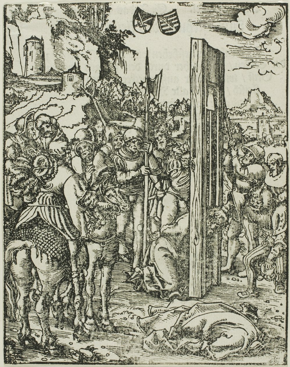 Święty Maciej, z Męczeństwa Apostołów autorstwa Lucas Cranach the Elder