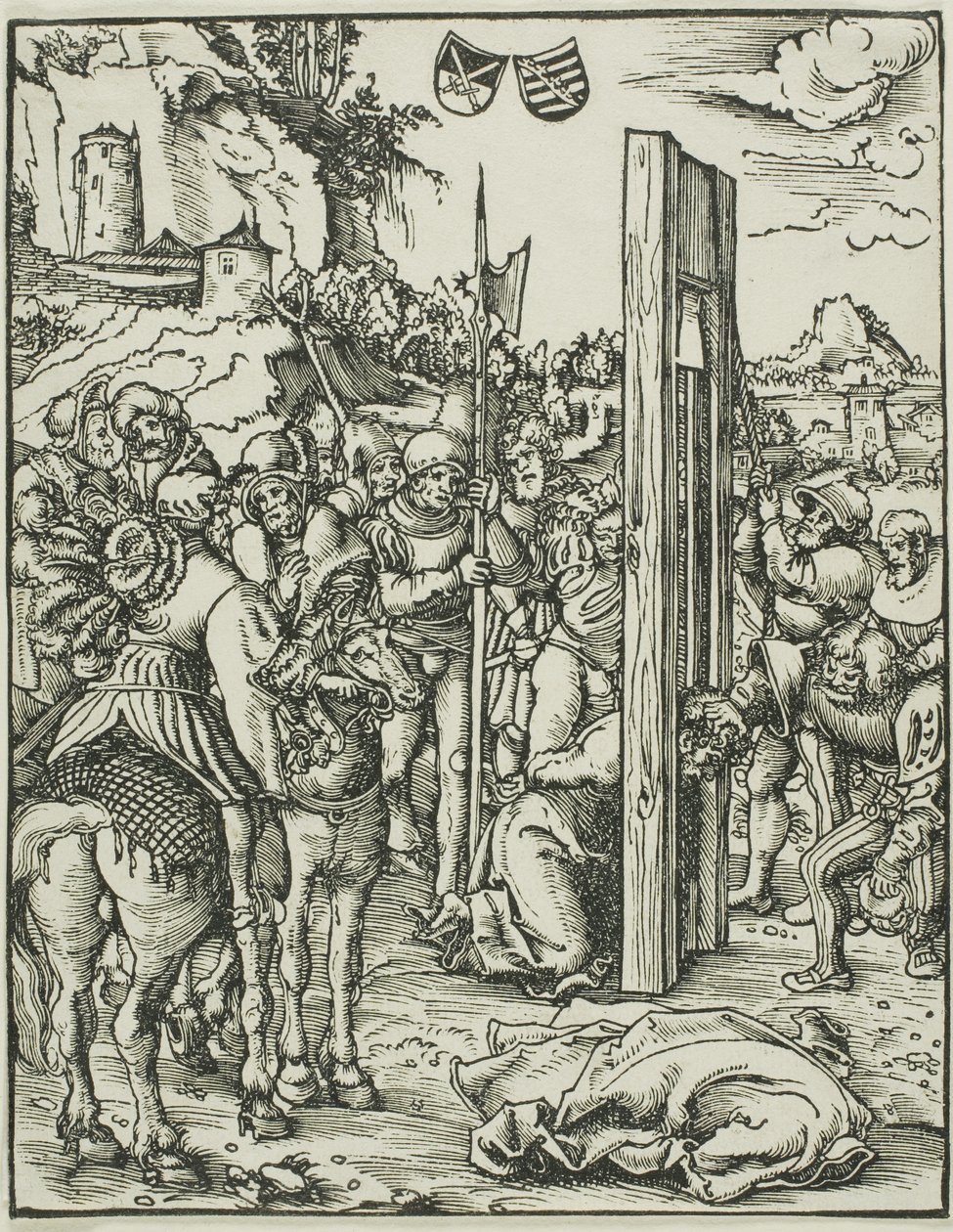 Święty Maciej, z Męczeństwa Apostołów autorstwa Lucas Cranach the Elder