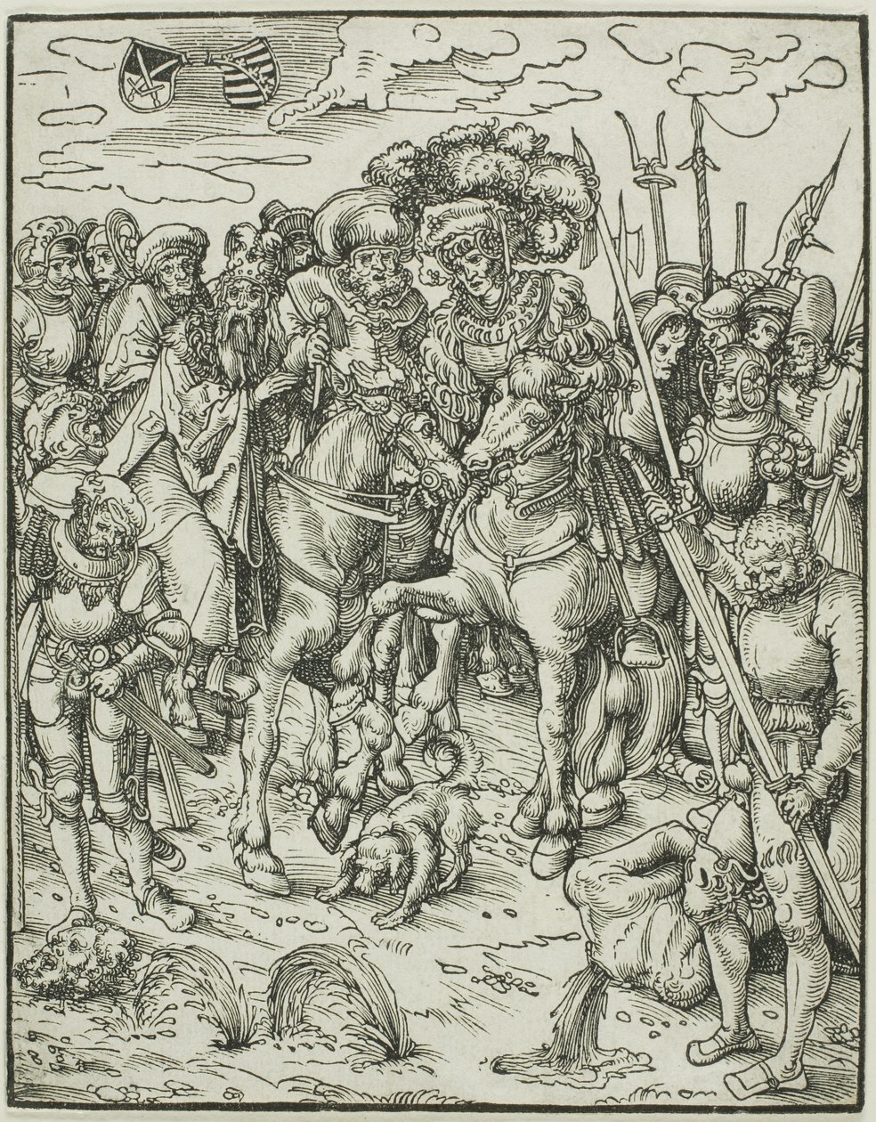 Święty Paweł, z Męczeństwa Apostołów autorstwa Lucas Cranach the Elder