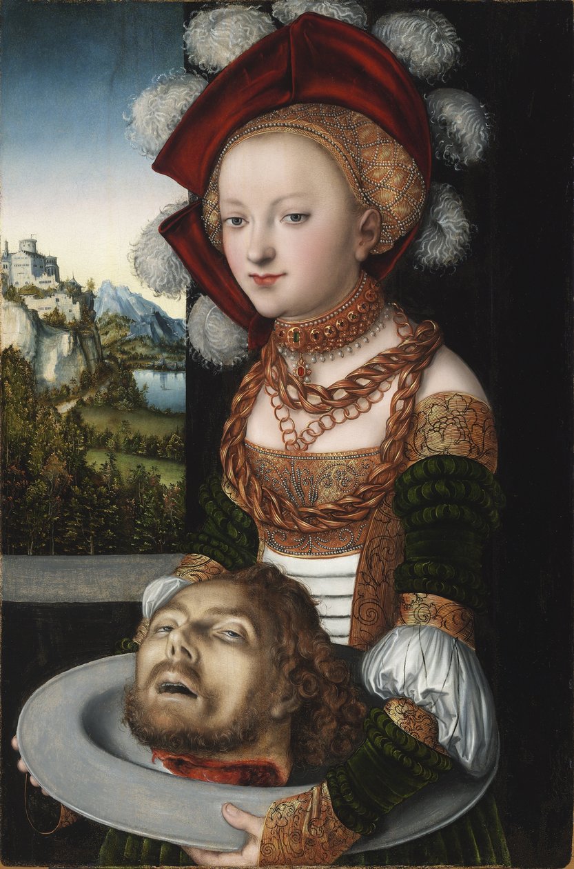 Salome autorstwa Lucas Cranach the Elder