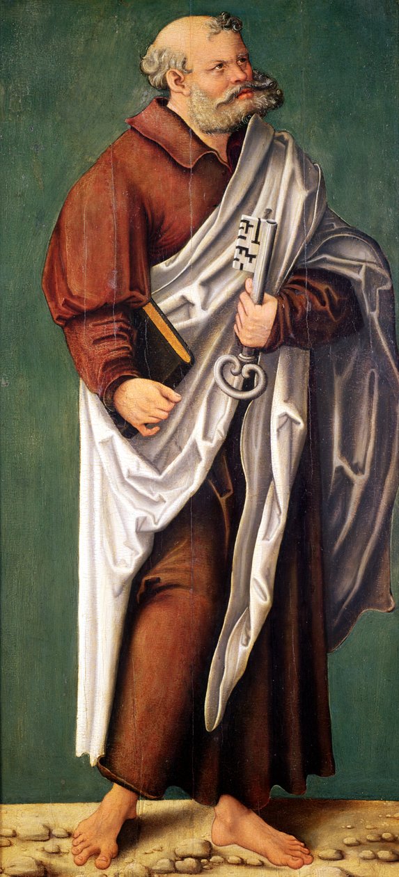 Święty Piotr autorstwa Lucas Cranach the Elder