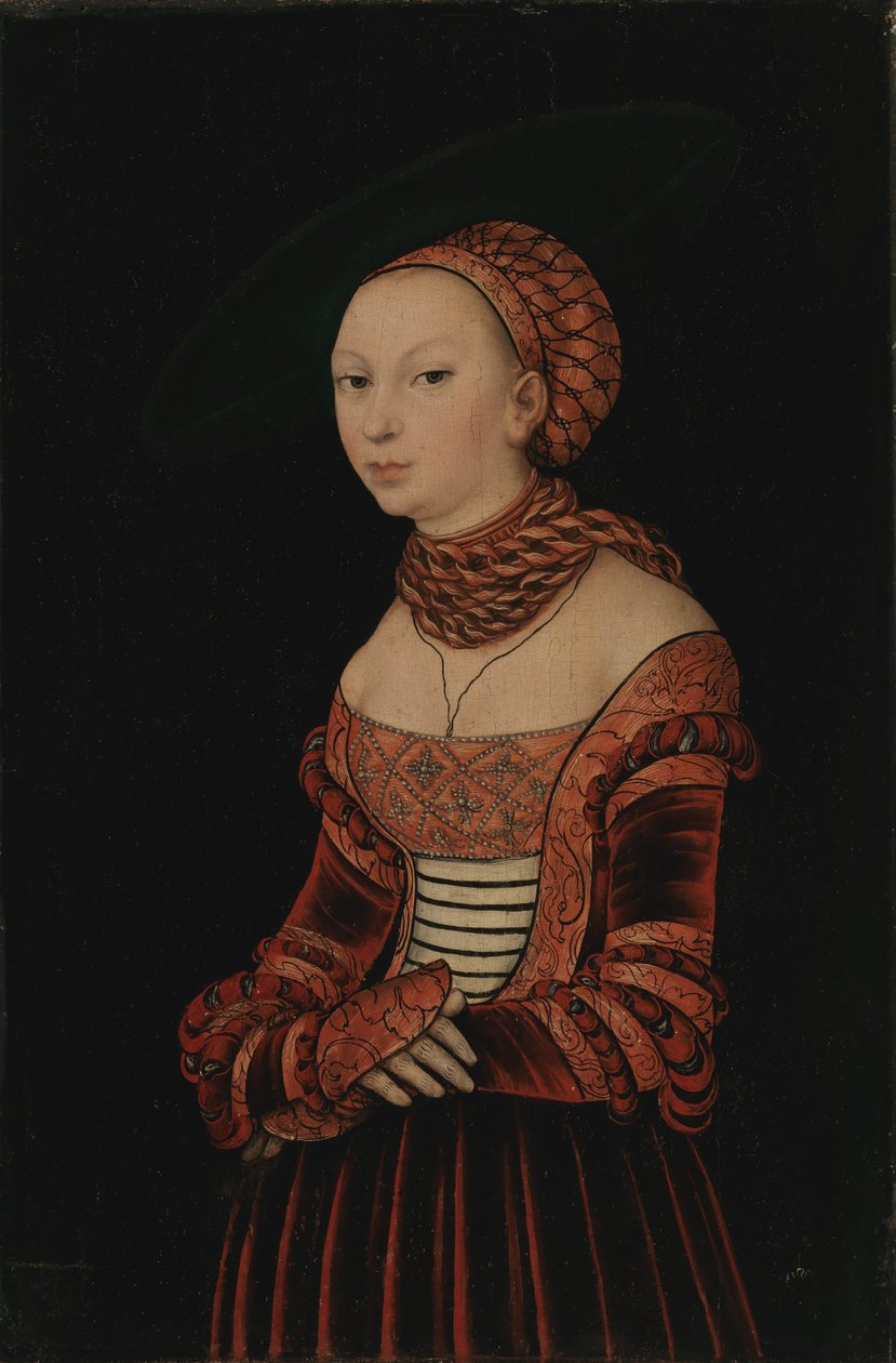 Szwedzki: Portret młodej kobiety, kolano Portret młodej kobiety



































" autorstwa Lucas Cranach the Elder