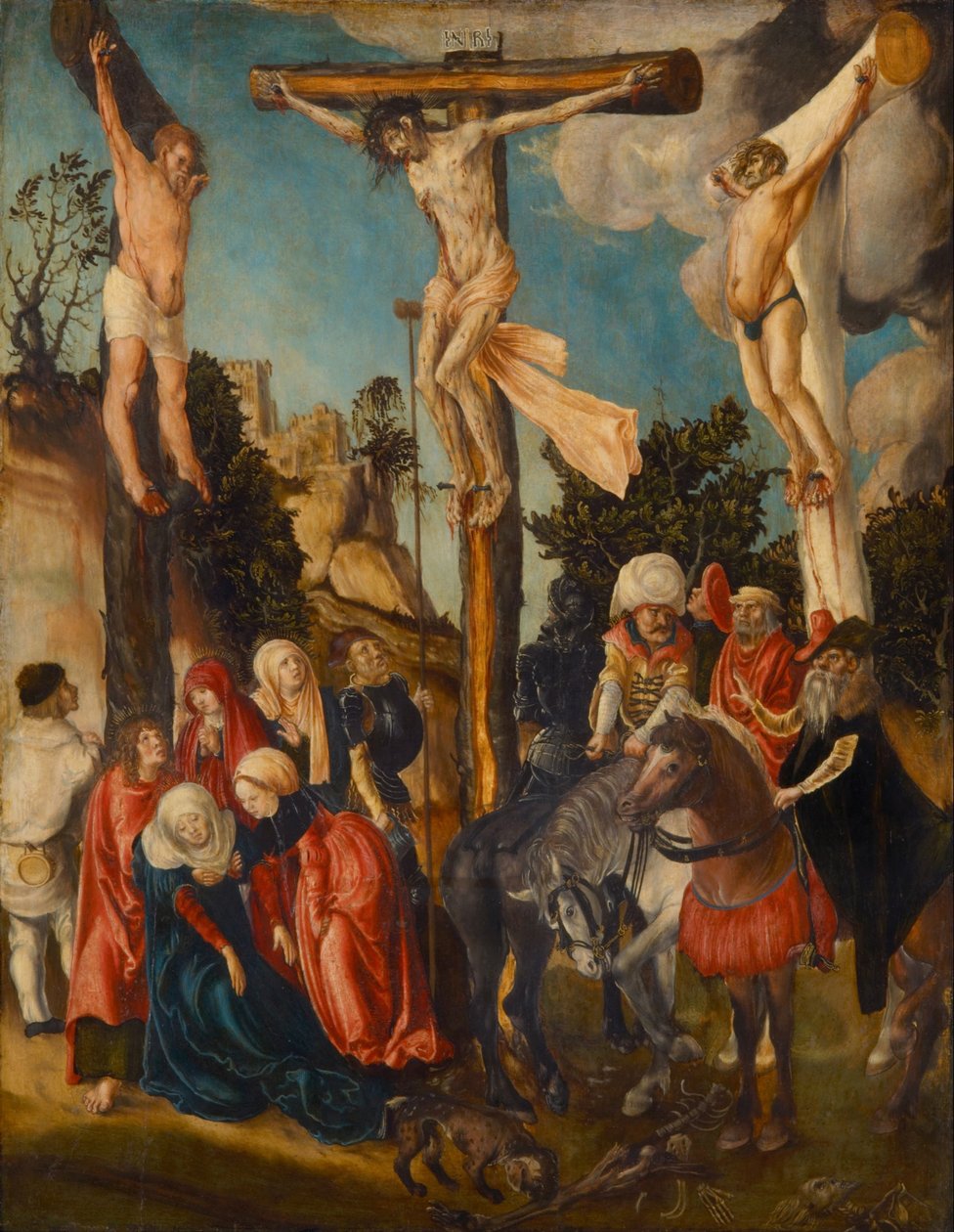 Ukrzyżowanie, 1501 autorstwa Lucas Cranach the Elder