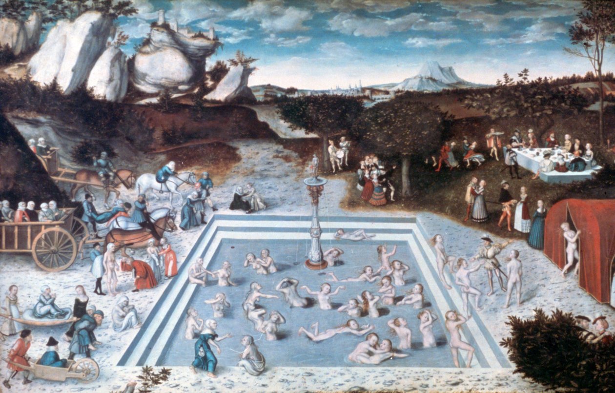 Fontanna Młodości, 1546 autorstwa Lucas Cranach the Elder