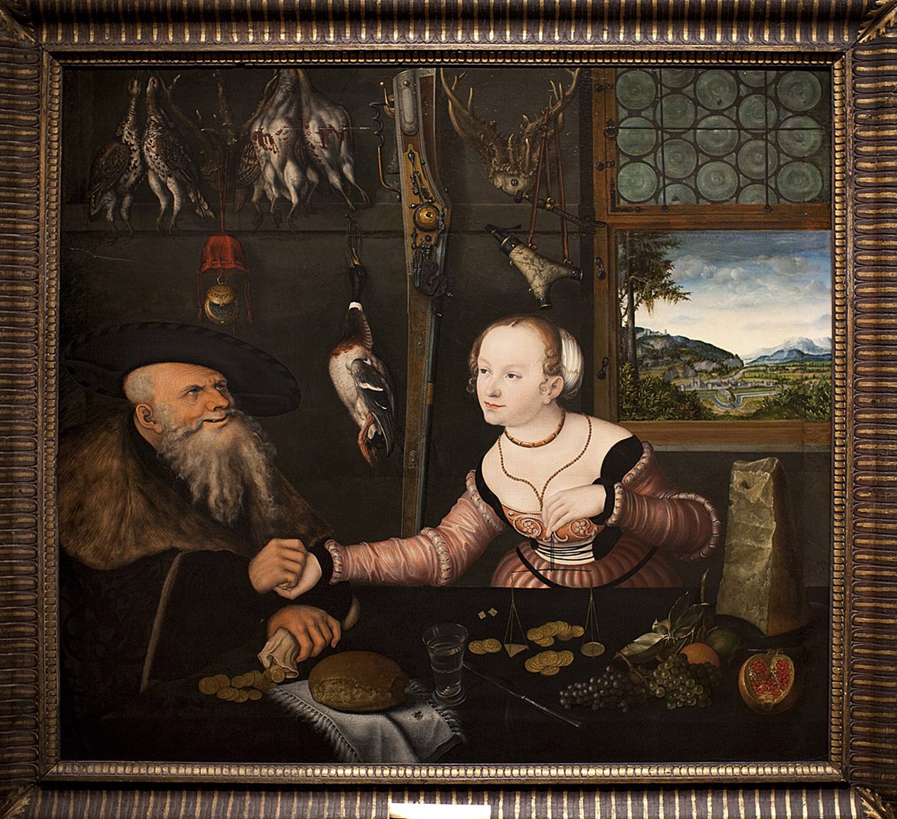 Źle dobrana Para autorstwa Lucas Cranach the Elder