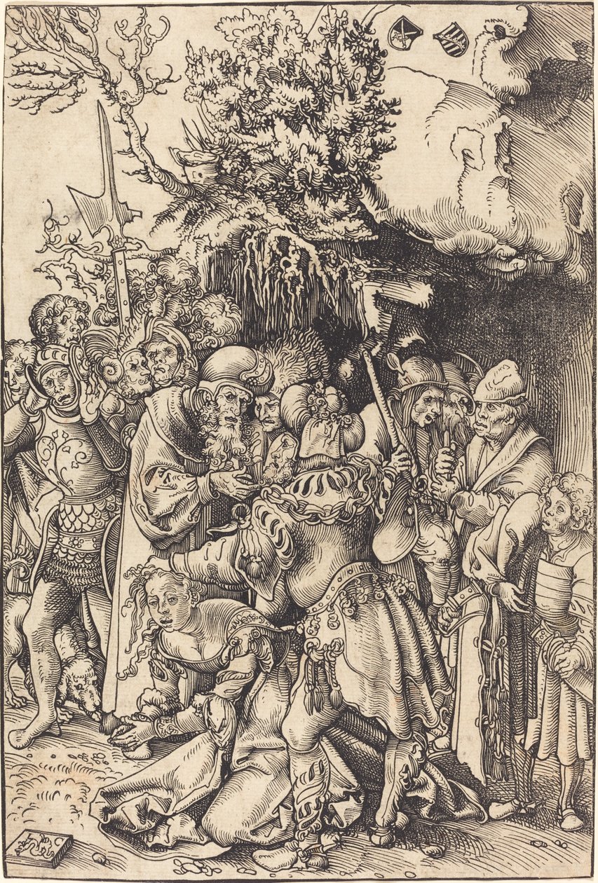 Męczeństwo św. Barbary autorstwa Lucas Cranach the Elder