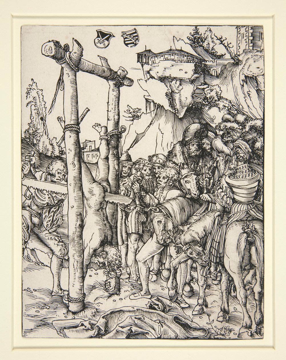 Męczeństwo św. Szymona autorstwa Lucas Cranach the Elder