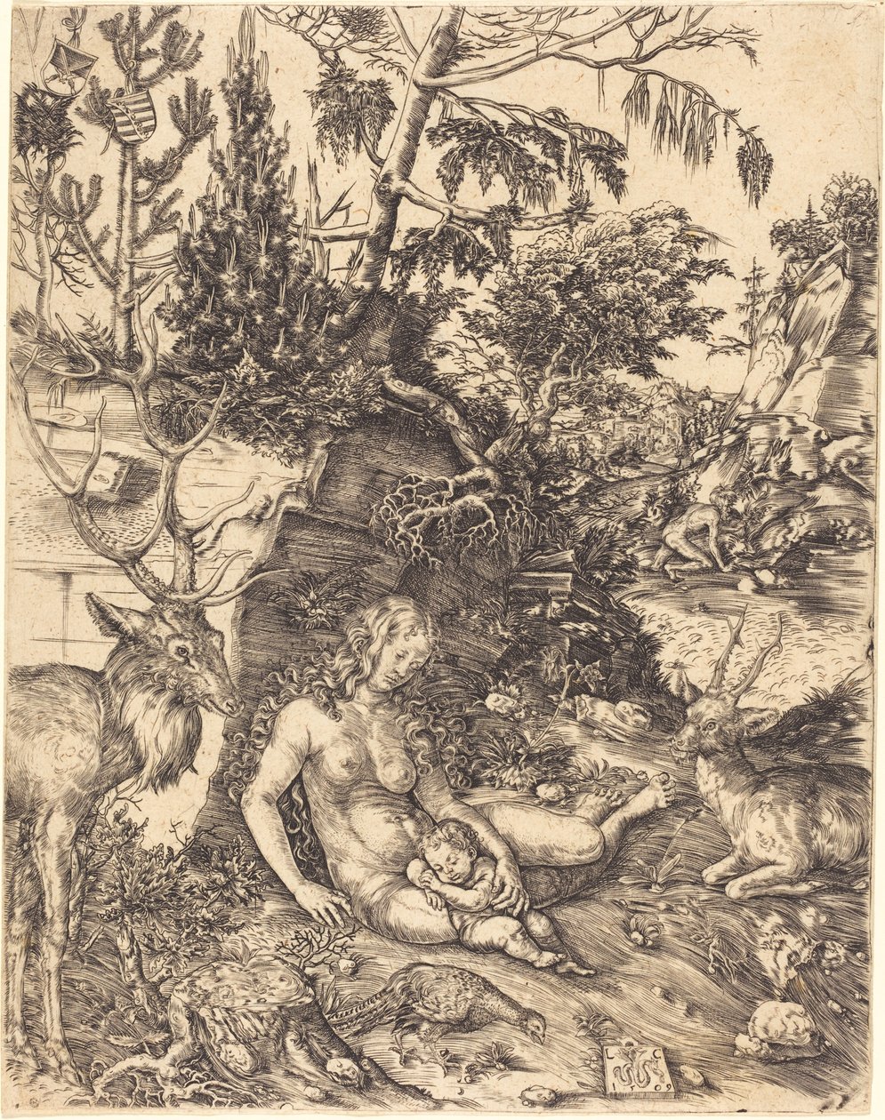 Pokuta św. Jana Chryzostoma autorstwa Lucas Cranach the Elder