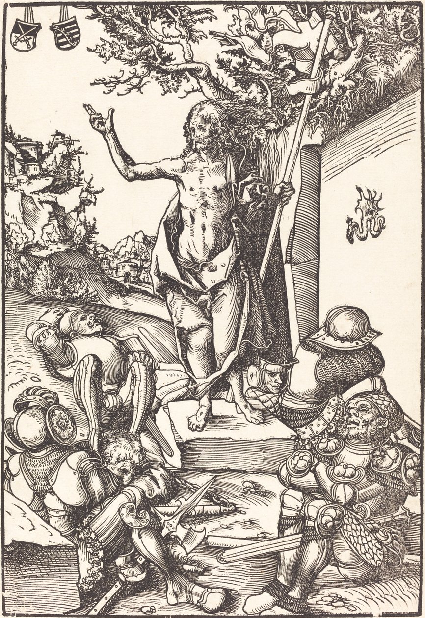 Zmartwychwstanie autorstwa Lucas Cranach the Elder