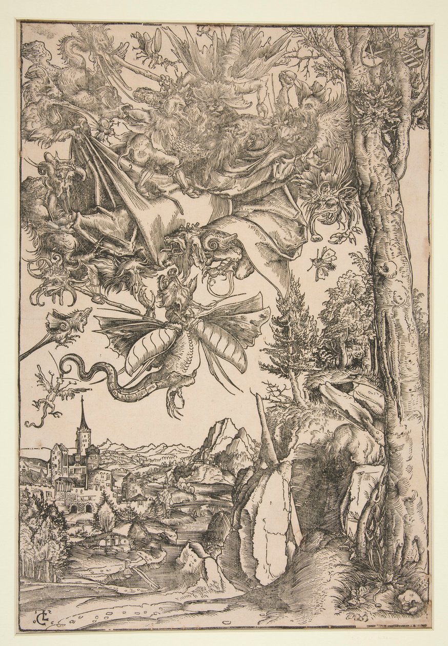 Uciski św. Antoniego autorstwa Lucas Cranach the Elder