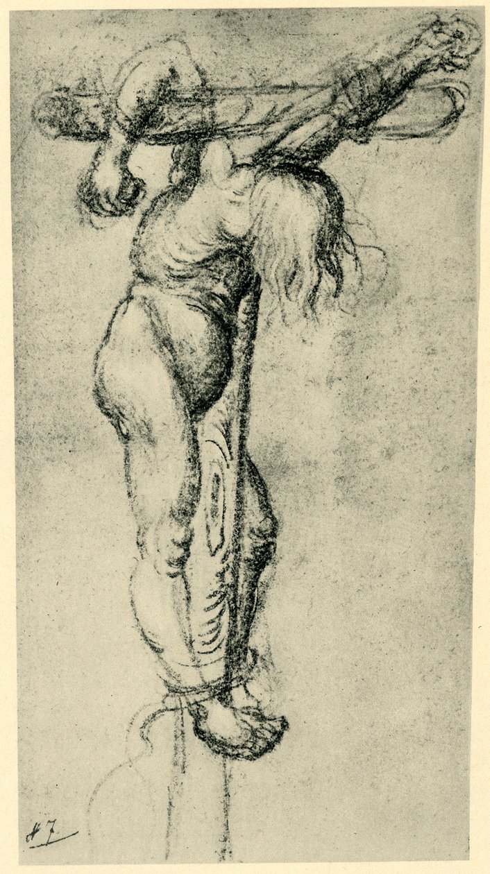 Złodziej na krzyżu, 1500-1504, 1943. autorstwa Lucas Cranach the Elder
