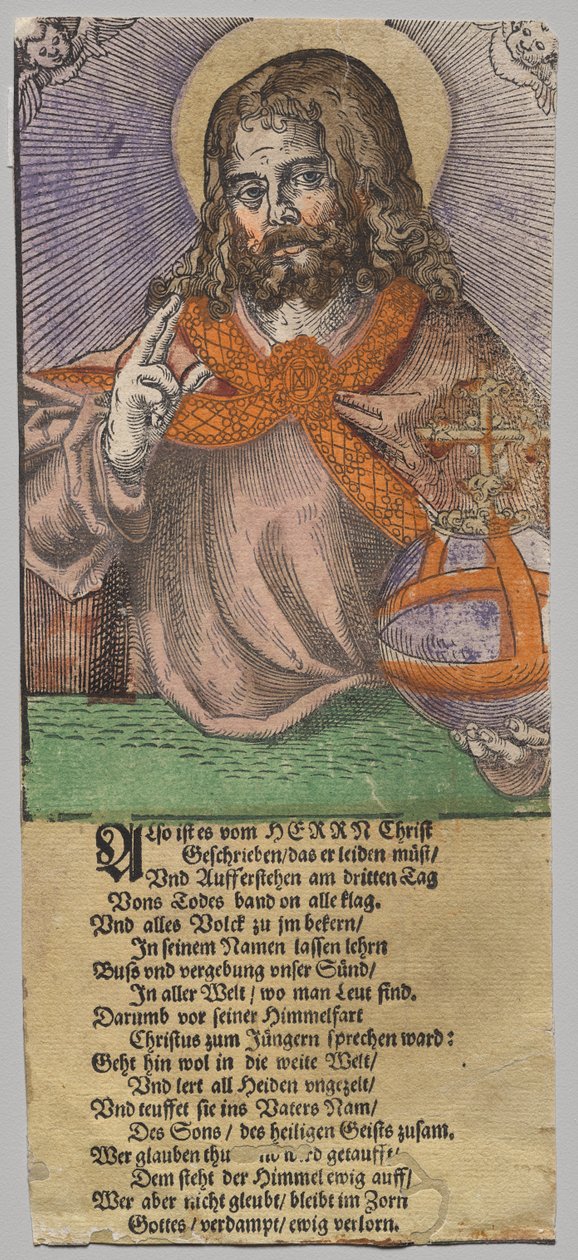 Chrystus od Chrystusa, apostołów i św. Pawła autorstwa Lucas Cranach the Elder, After