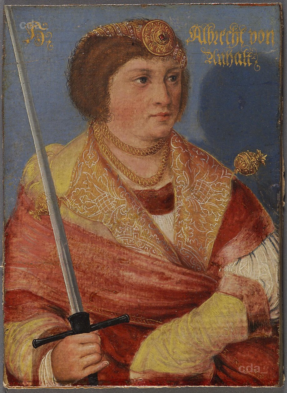 Albrecht III, elektor autorstwa Lucas Cranach the Younger