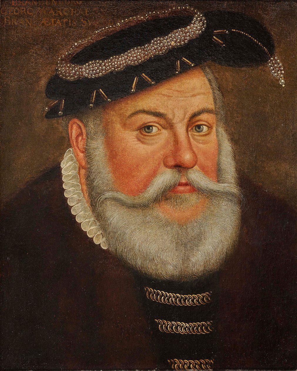 Jerzy Pobożny, margrabia brandenburski-Ansbach 1484-1543. autorstwa Lucas Cranach the Younger