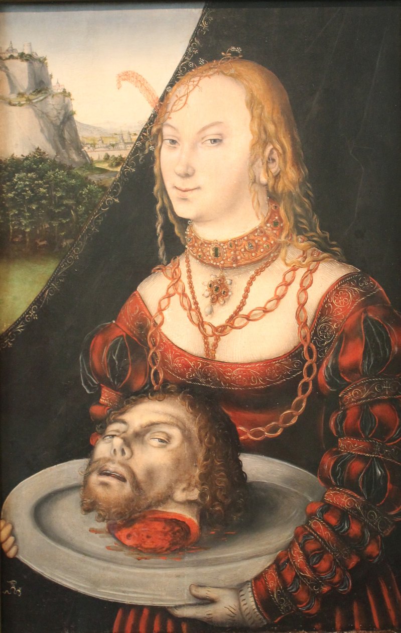 Salome autorstwa Lucas Cranach the Younger