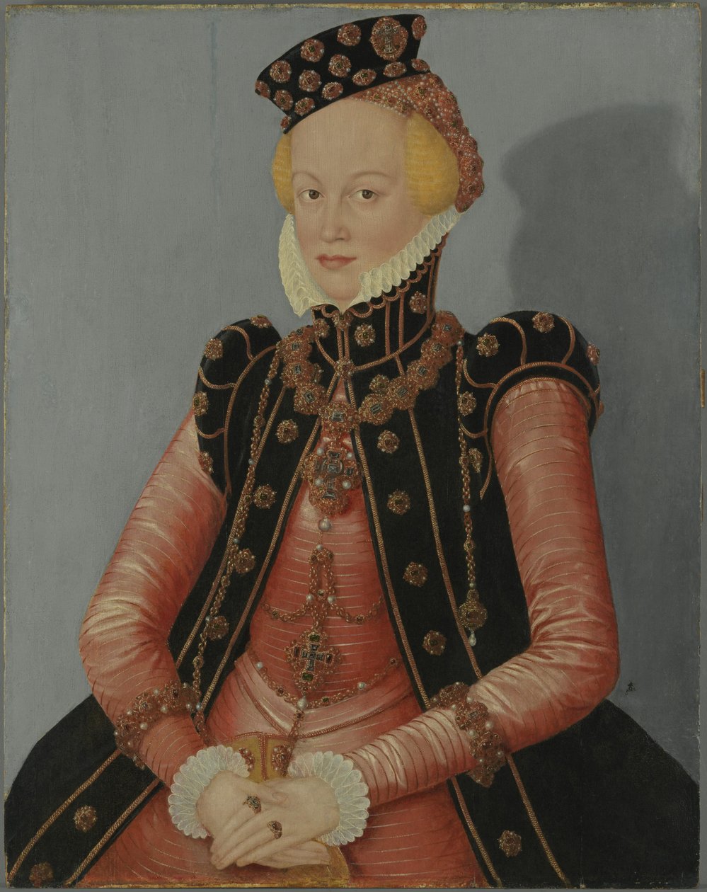 portret saksońskiej księżniczki autorstwa Lucas Cranach the Younger