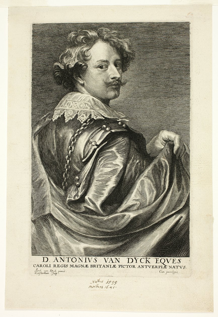 Anthony van Dyck autorstwa Lucas Emil Vorsterman