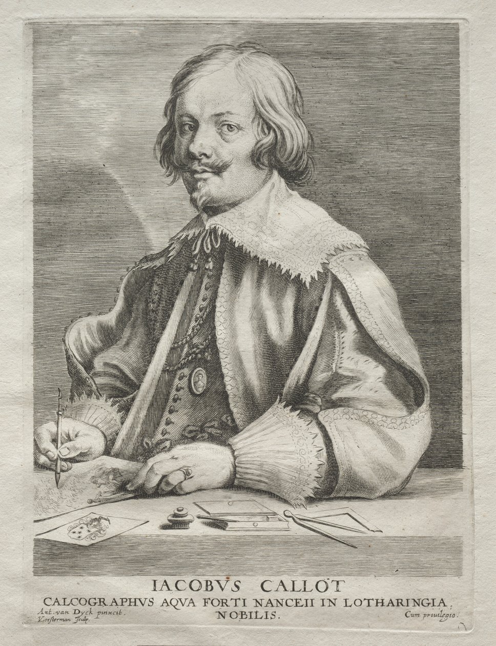 Jacques Callot autorstwa Lucas Emil Vorsterman