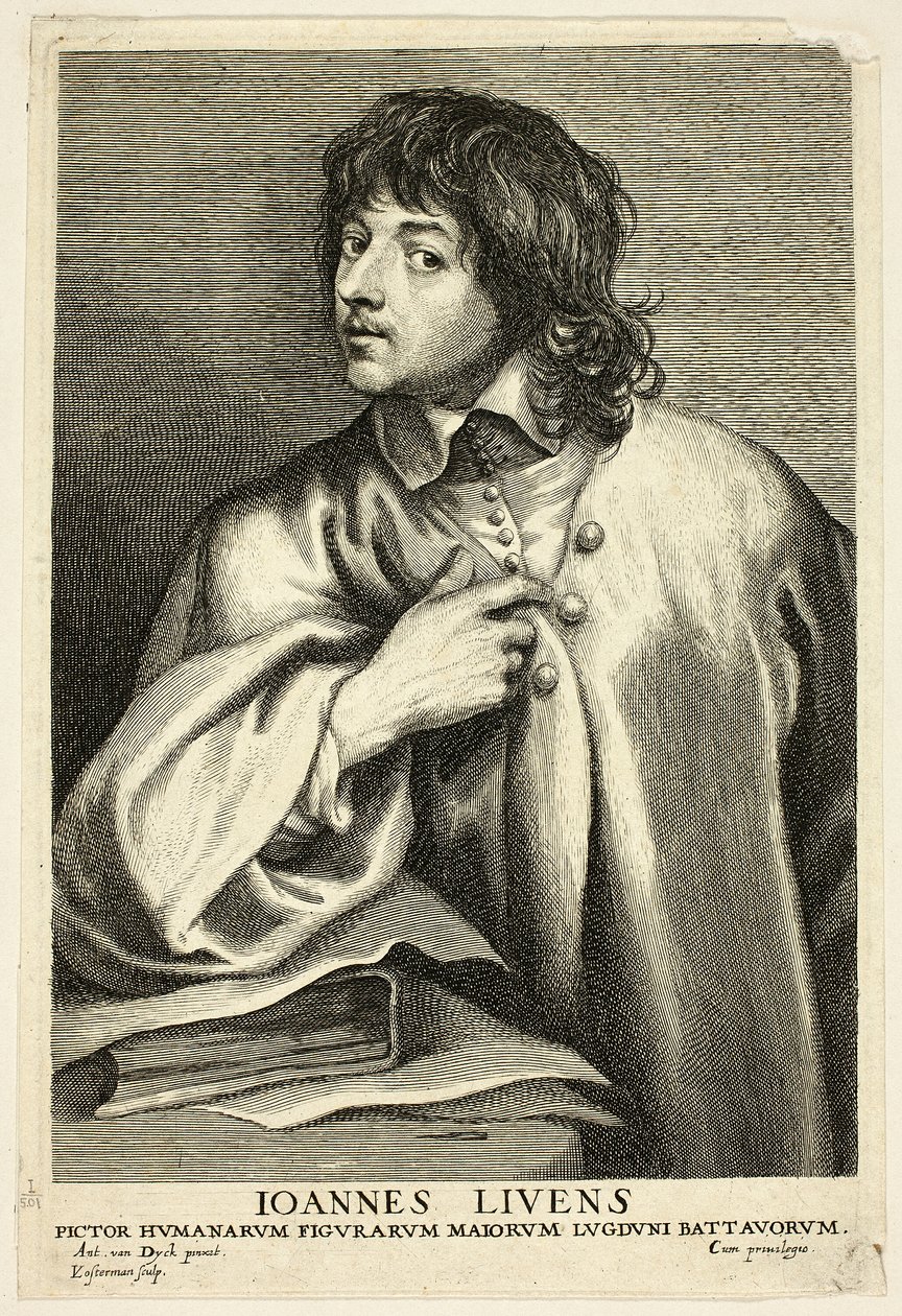 Jan Lievens autorstwa Lucas Emil Vorsterman