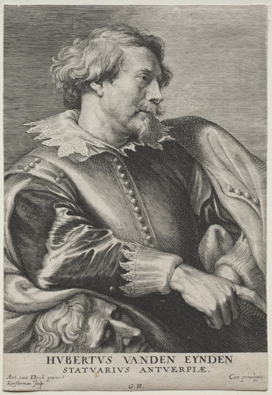 Portret Huberta van den Eyden autorstwa Lucas Emil Vorsterman