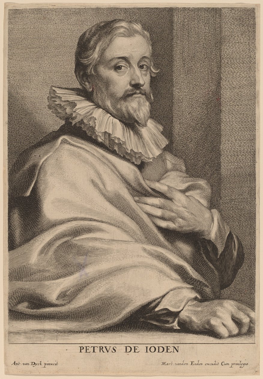 Pieter de Jode Starszy autorstwa Lucas Emil Vorsterman after Sir Anthony van Dyck