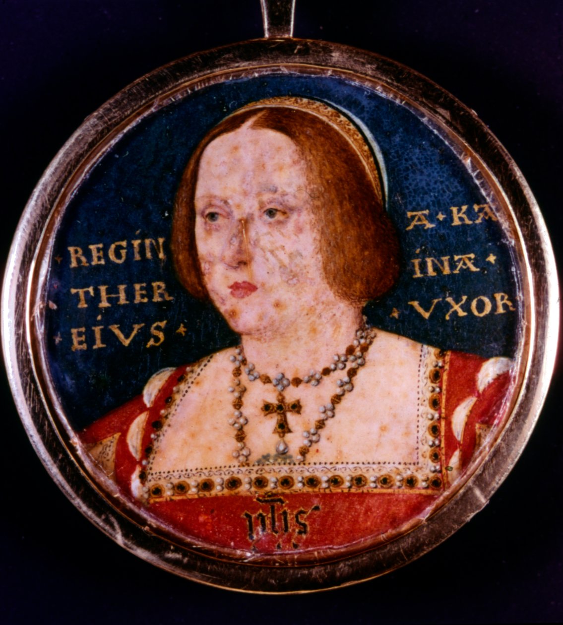 Katarzyna Aragońska, pierwsza żona Henryka VIII, ok. 1510-1533 autorstwa Lucas Horenbout