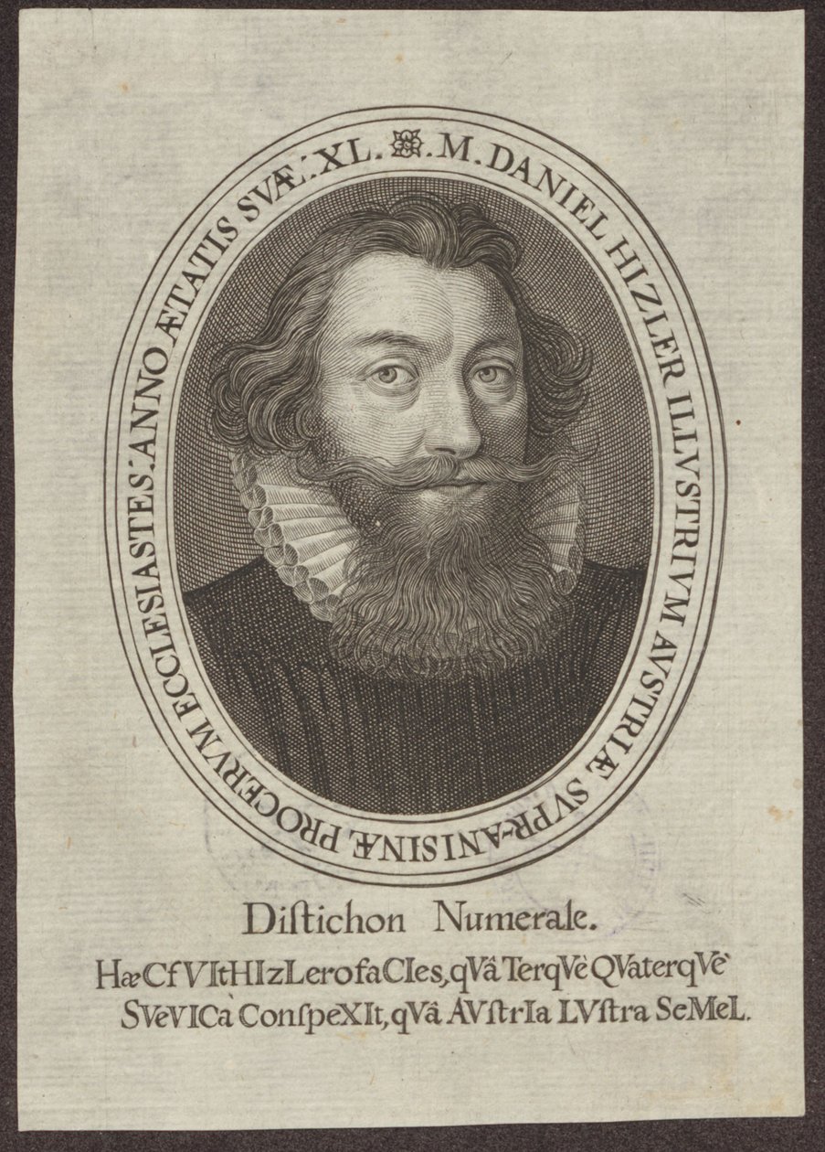 Daniel Hitzler 1576-1635 autorstwa Lucas Kilian