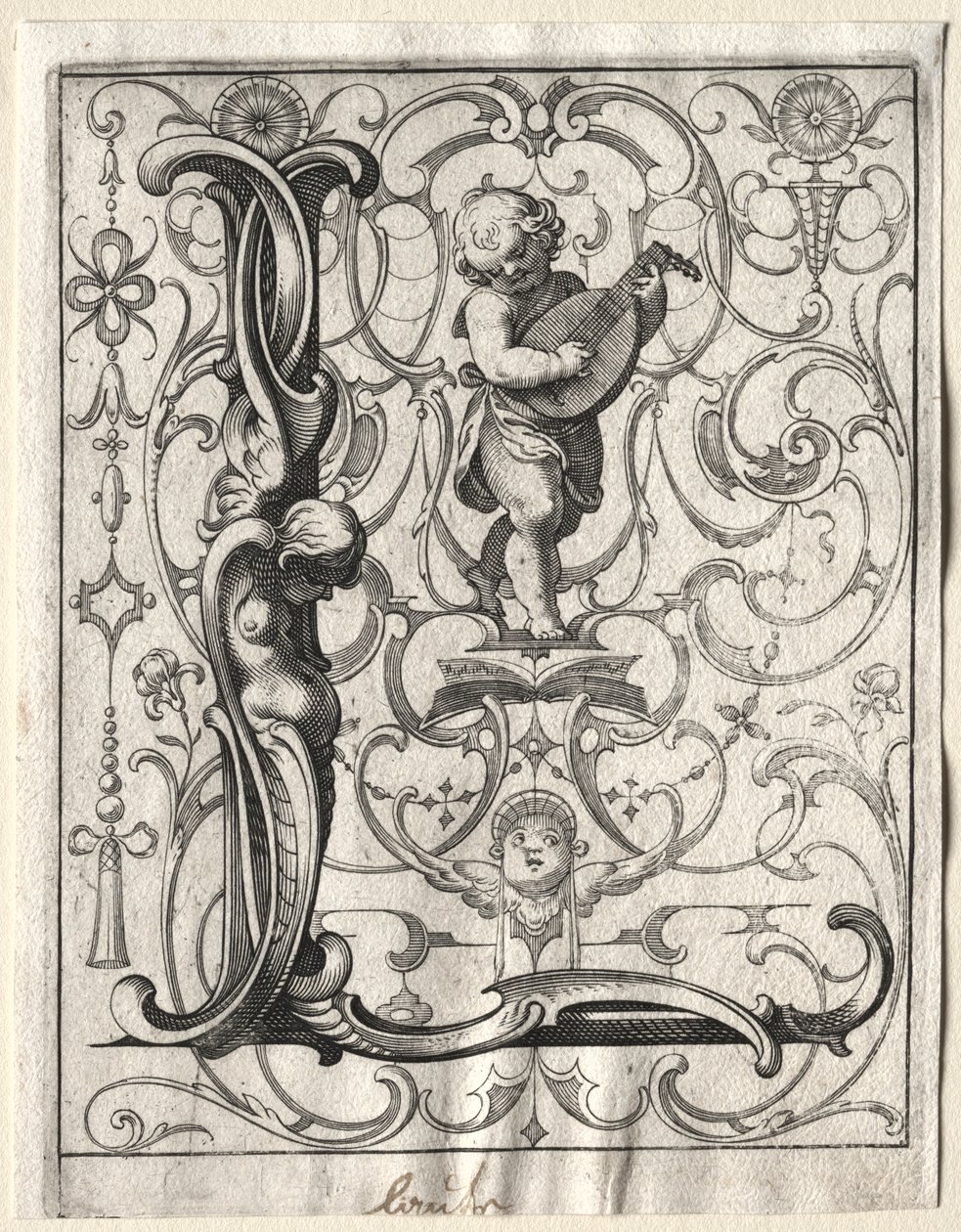 Nowa broszura ABC: L, 1627. autorstwa Lucas Kilian