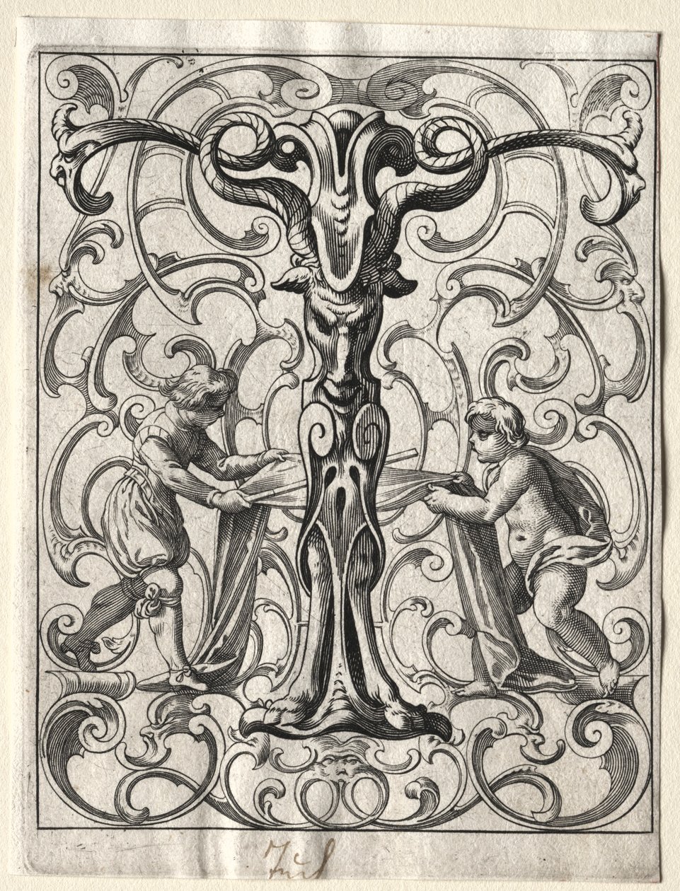 Nowa broszura ABC: T, 1627. autorstwa Lucas Kilian
