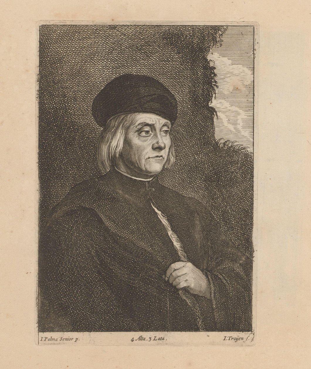 Portret van Francesco Maria I della Rovere autorstwa Lucas Vorsterman (II)
