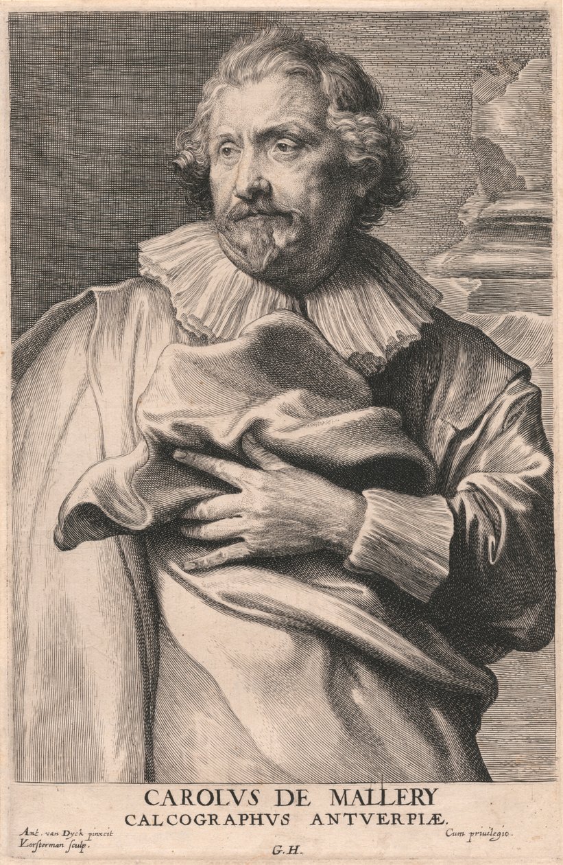 Karol de Mallery autorstwa Lucas Vorsterman