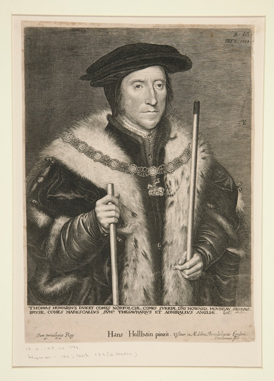 Thomas Howard, hrabia Arundel autorstwa Lucas Vorsterman the Elder
