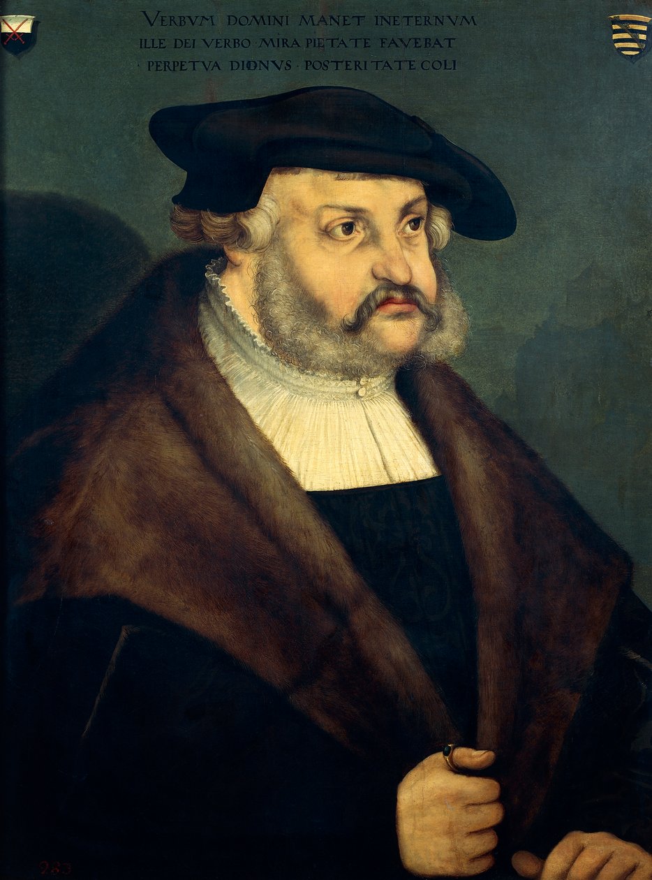 Fryderyk III Saski, znany jako Mądry (Torgau autorstwa Lucas the Elder Cranach
