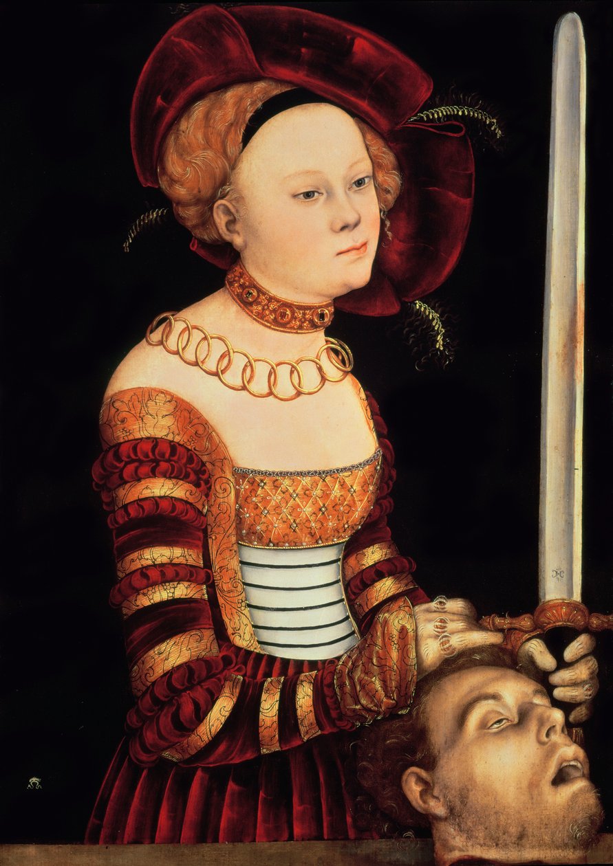Judyta autorstwa Lucas the Elder Cranach