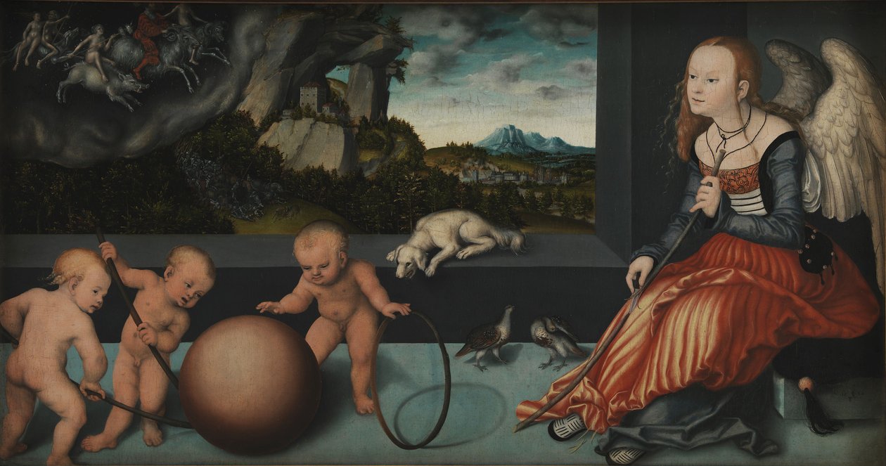 Melancholia autorstwa Lucas the Elder Cranach